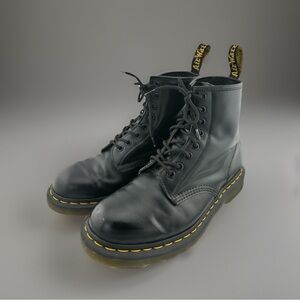 Dr. Martens Black Combat Boots 1460 Size 8M 9W